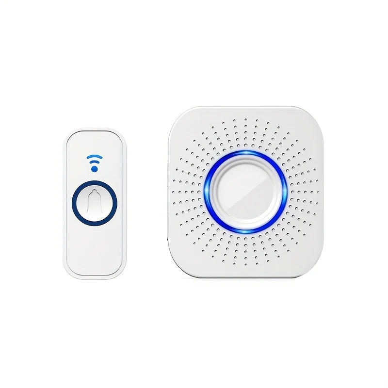 

Home Wireless Doorbell With A Coverage Range Of Up To 1000 Feet Battery-Powered Doorbell Featuring 58 Melodies