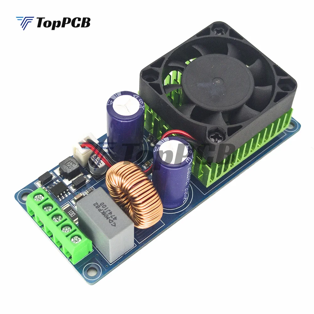 ±45V-±70V 500W Class D HiFi Digital Power Amplifier Board Mono Channel for 4-8 ohm Car Karaoke Home Theater Subwoofer Speaker