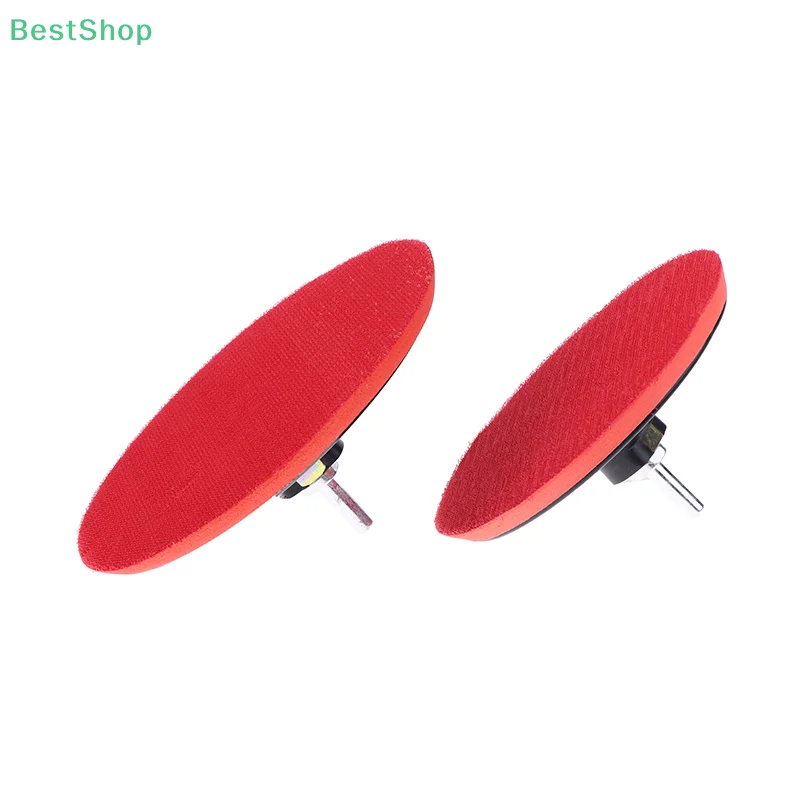 3/4/5 Inch Foam Plastic Backing Pad Sanding Disc Backer Thread Polishing Sanding Backer Plate For Angle Grinder Sander Tools