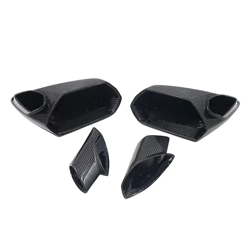 

Dry Carbon Fiber Car Rearview Mirror Bright Black Rearview Mirror Cover for LP700 Side Mirror