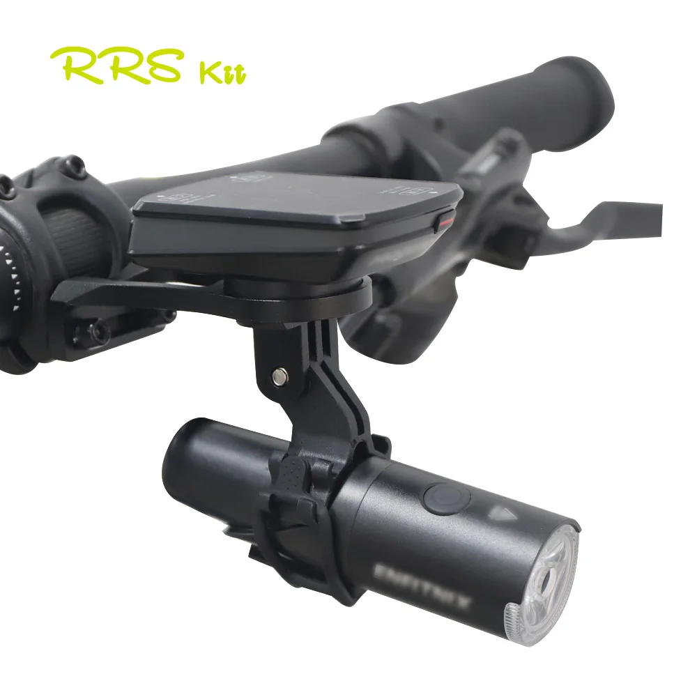 Soporte para cámara de ordenador de bicicleta, equipo de montaje en manillar de bicicleta de aleación de aluminio, soporte de Ciclismo de Carretera de montaña para Garmin RR7322