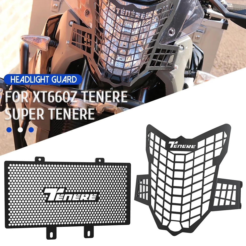 

Защита для передней фары мотоцикла для YAMAHA SUPER TENERE 2008-2016 2015 2014 2013 комплект защитных радиаторов XT660Z xt 2012 z