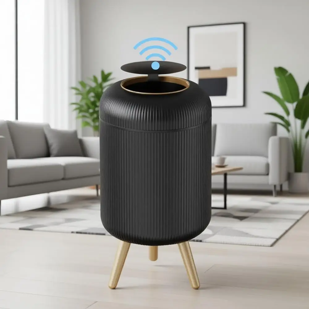 

3 Gallon Automatic Touchless Trash Can with Removable Legs for Bathroom, Bedroom, Kitchen, and Office