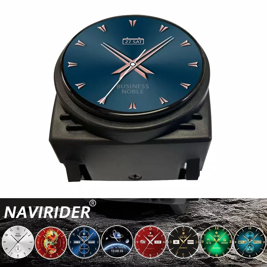 S Car Stopwatch For Benz C/E/S/G/CLS/ W205 W463 W219 W222 W213 NTG 5.0/5.5 Smart Clock Interior Central Compass Time Electronic