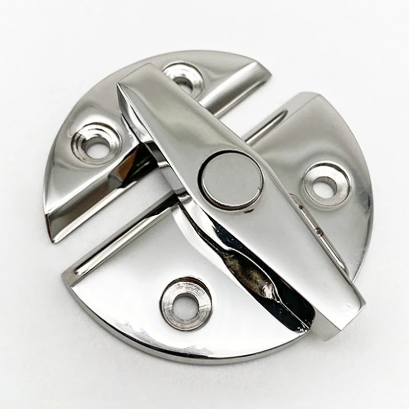 Marine Grade Stainless Steel Boat Door Cabinet Hatch Round Turn Button Twist Catch Latch Marine Hardware Accessories