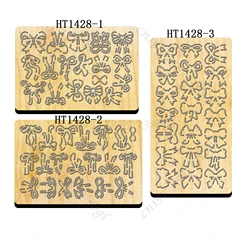 Small Bow Tie Cutting dies - New Die Cutting And Wooden Mold,HT1428 Suitable For Common Die Cutting Machines On The Market.