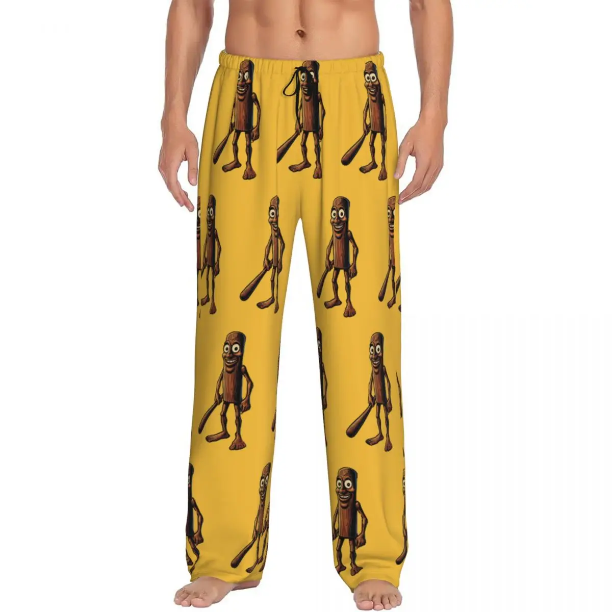 Custom Italian Brainrot Pajama Pants Men Animals Cartoon Lounge Sleep Drawstring Sleepwear Bottoms with Pockets