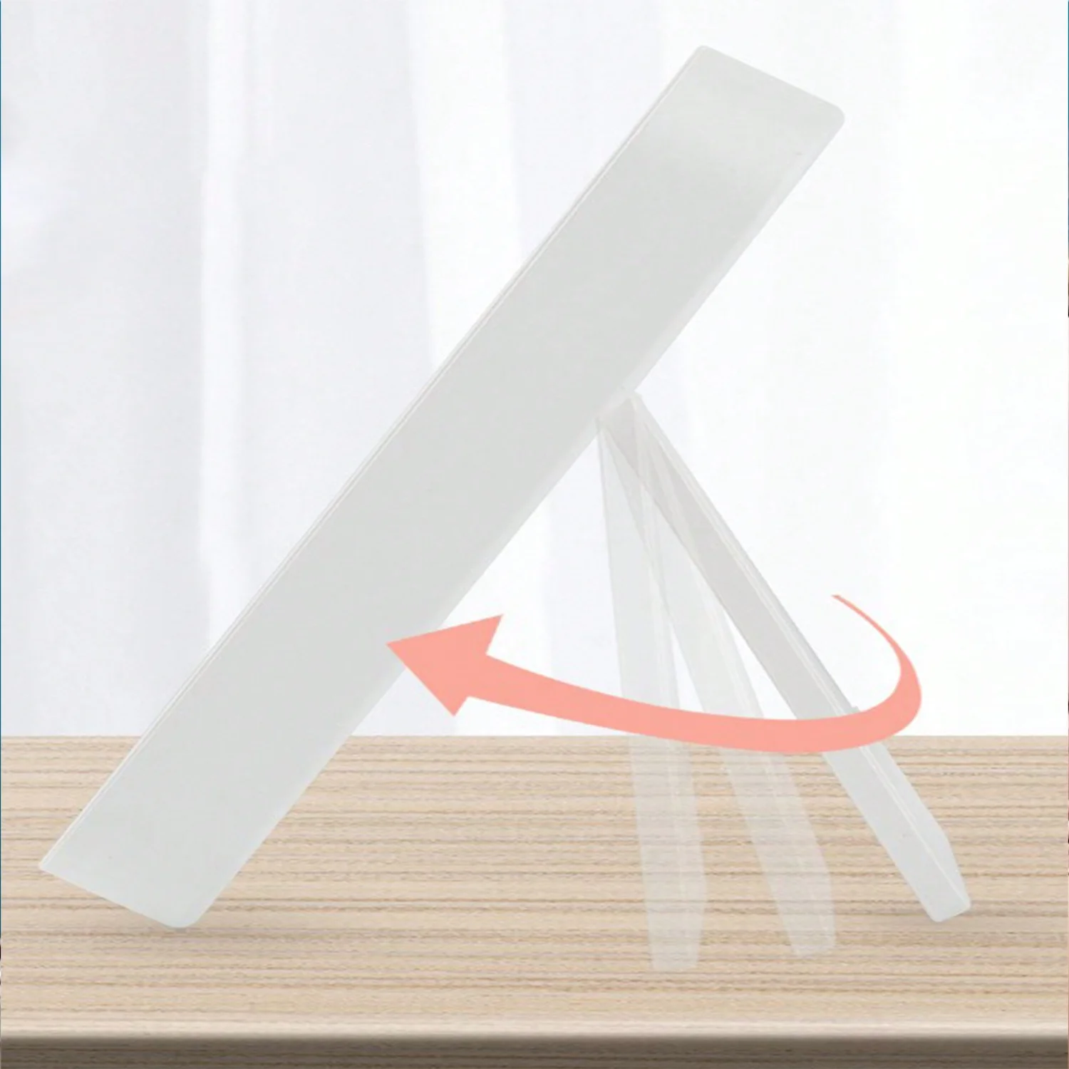 고화질 LED 휴대용 데스크탑 기숙사 메이크업 미러, 필 라이트 뷰티 미러, 휴대용 데스크탑 메이크업 미러, 스퀘어 스터드