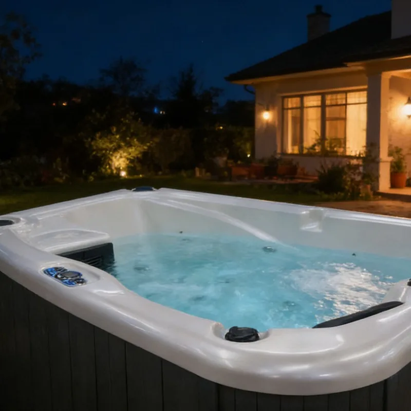 2026 New FL Customized Luxury Indoor Spa Massage Bathtub High-grade Acrylic Jacuzzi Hot Tub for Adults & Children Spa Pools