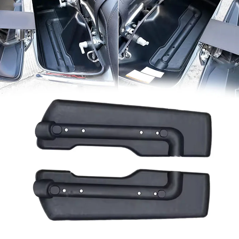 

2X TPE боковая коробка, защитная накладка для седельной сумки для Harley Touring Road Glide 2014-2023, защитная подушка для боковой коробки мотоцикла