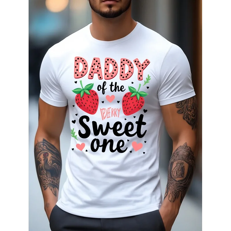 Men's T-shirt, New Men's Summer Short-sleeve