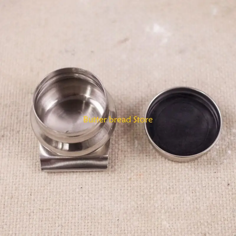 W89C Palette Cup Duże usta Pojedyncza paleta paleta podwójna wózek garnki z pokrywką i klipsem do rysowania