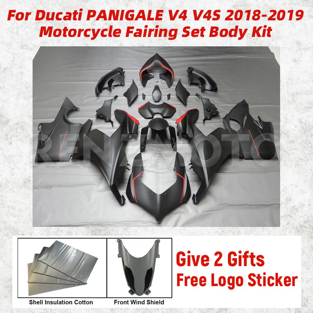 

Для Ducati Panigale V4 V4s S 2018 2019 18-19 Новый комплект обтекателей для мотоцикла и велосипеда из АБС-пластика, комплект кузова, комплект кузова, впрыск корпуса 102
