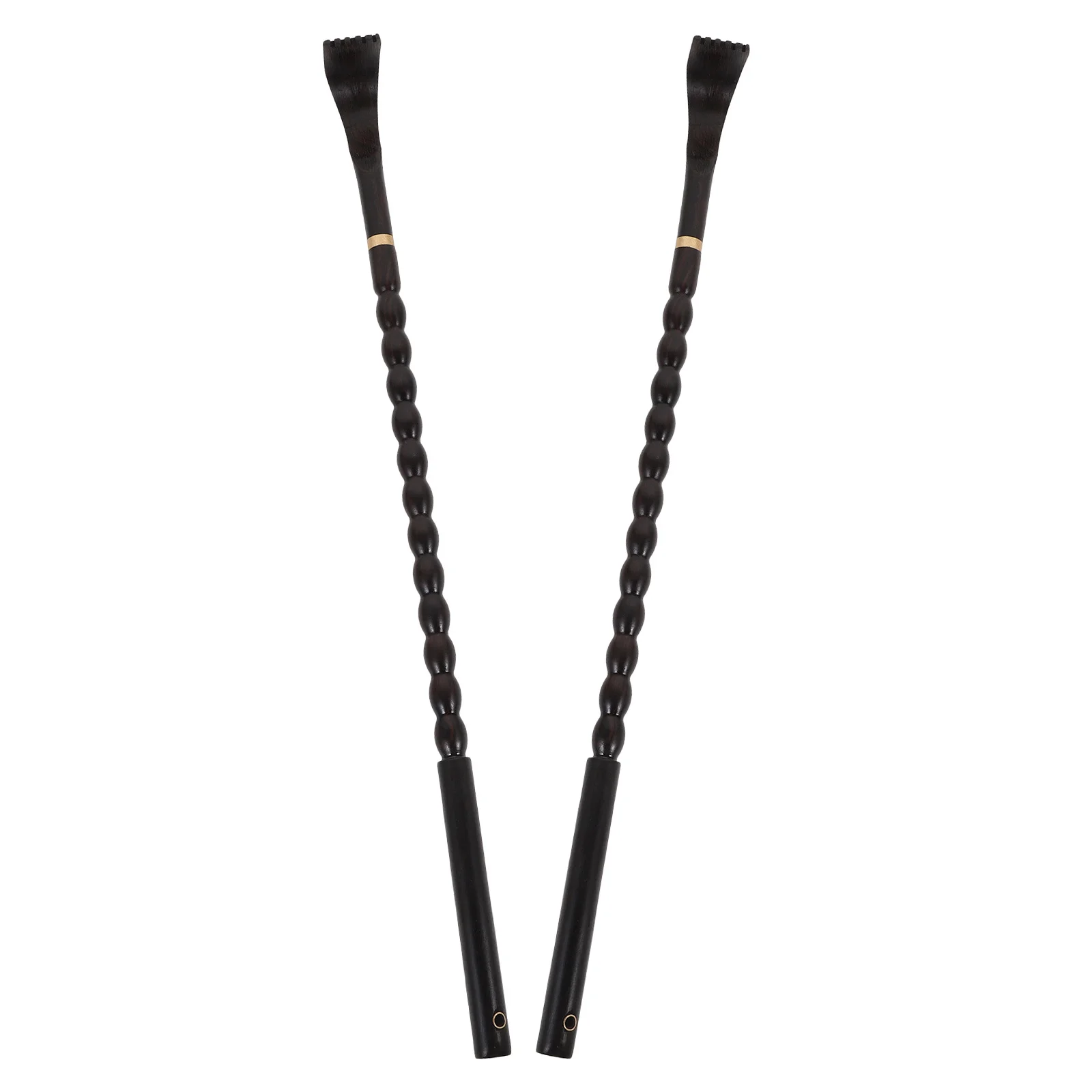 

2Pcs Long Handle Back Scratcher Wooden Massage Itch Relief Tool for Adults Natural Wood Grain Design for Home Office Outdoor