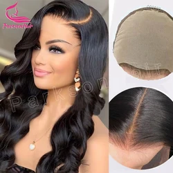 180% Fake Scalp Wig 13x4 HD Transparent Lace Frontal Wigs Invisible 13x6 Lace Front Wigs Body Wave Human Hair Lace Wig Remy Hair