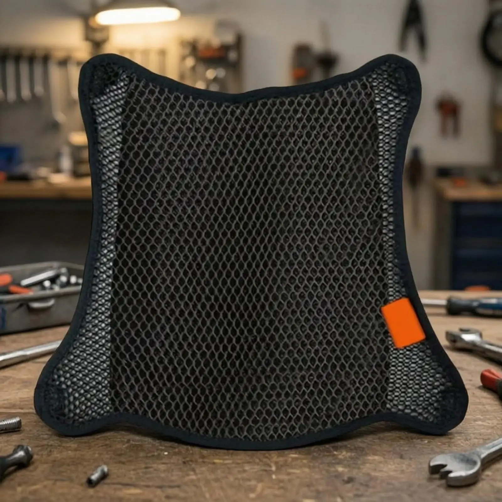 Motorcycle for seat Cover Breathable Mesh Fabric Quick Dry Protective Saddle Wrap for Summer Heat and Humidity Universal Fit for