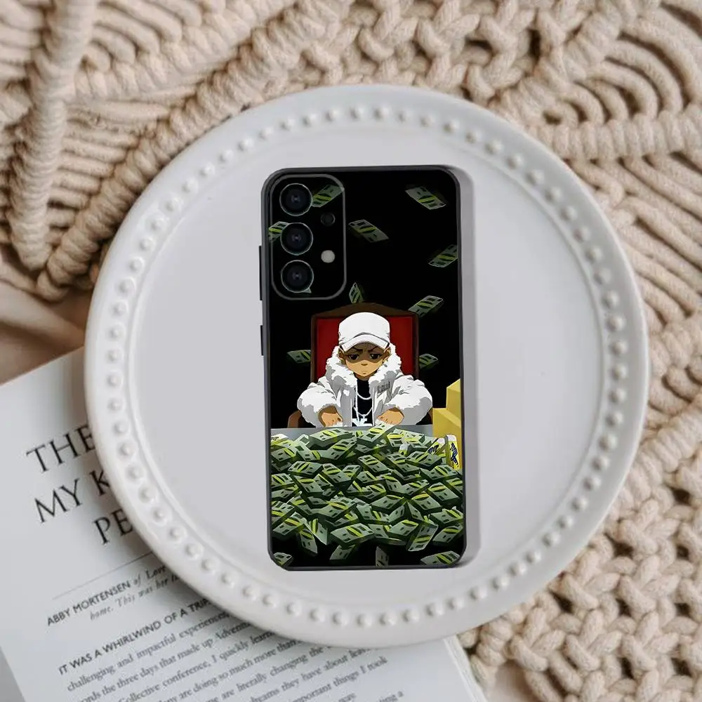 Чехол для телефона с рисунком B-Boondocks для Samsung Galaxy A73,31,32,72,41,53,52,71,22,5G, Note,J7,8,9, мягкий черный чехол