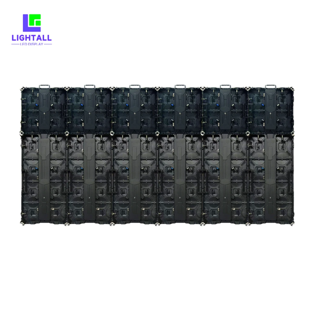 500 x 1000 mm LED-Bildschirm für den Außenbereich, P2,976 mm, flexibles Panel, 3840 Hz Bildwiederholfrequenz für Konzert- und DJ-Stand-Hintergrund