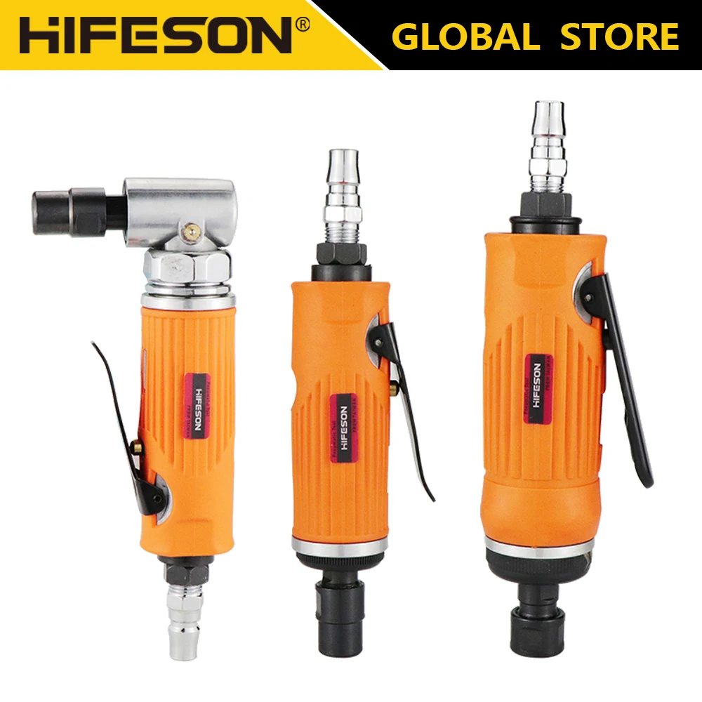 H6/H8/ H9  Air Pneumatic Carved Mill Straight Type 90 ° Buffing Machine Powerful And High Speed Carved Mill