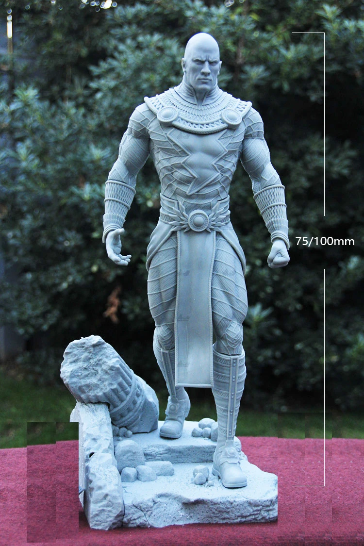 1/24 75mm 1/18 100mm Resin Model Kits Villain Figurine Sculpture Unpainted No Color RW-714