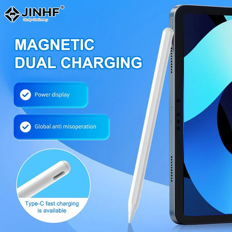 

Stylus Pen For Apple Pencil With Magnetic Charging Palm Rejection Touch Pencil For 2022 2021 2020 2019 2018 IPad Capacitive Pen