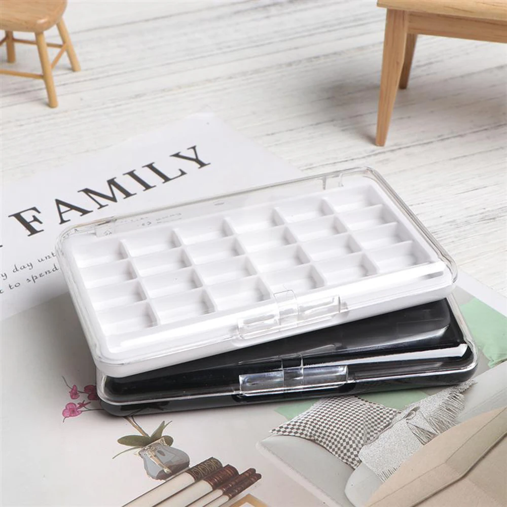 ตลับลิปบาล์มแบบ DIY กล่องบลัชออน พาเลทเครื่องสำอาง อุปกรณ์แต่งหน้า ตลับเปล่าสำหรับอายแชโดว์ พาเลทแบบเติมได้