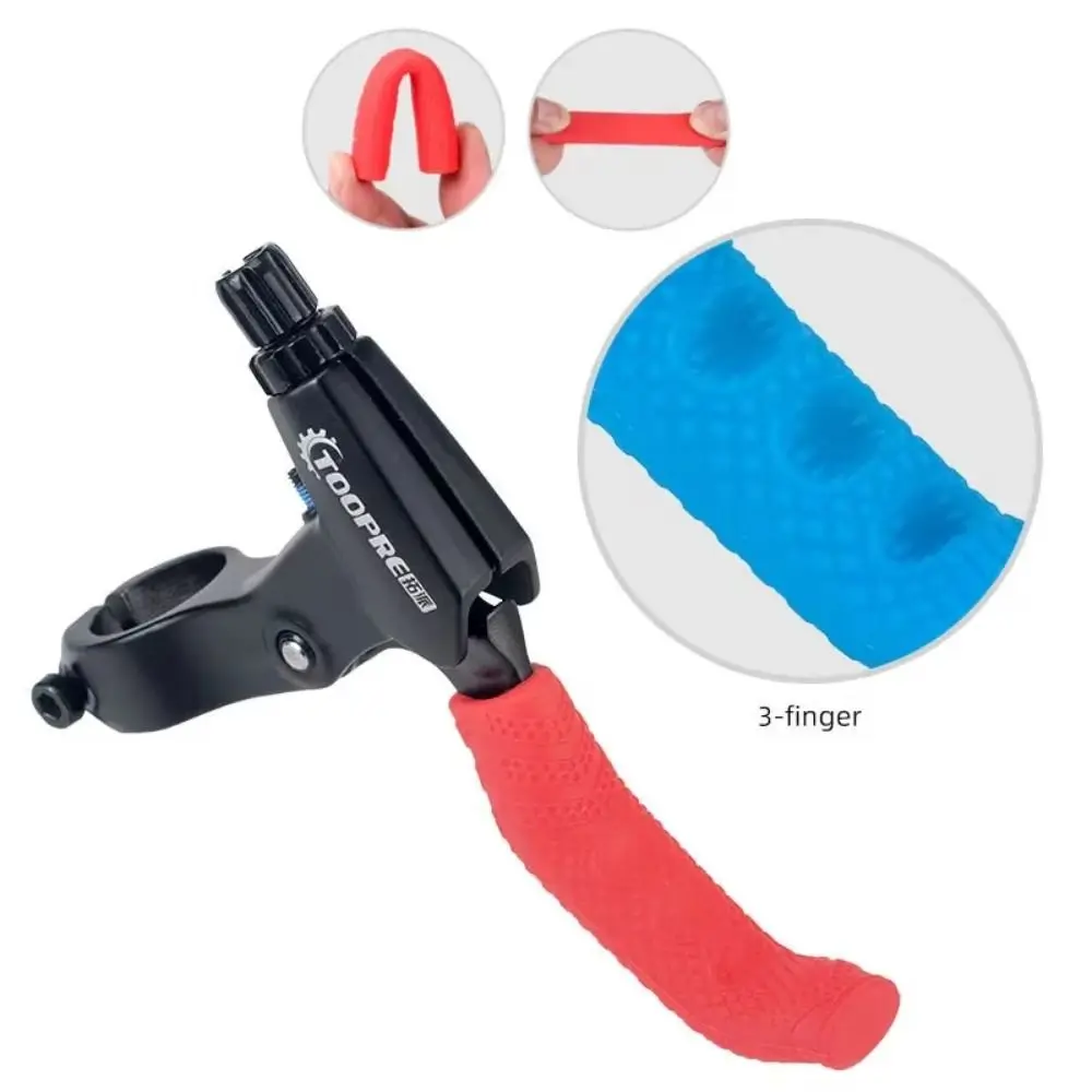 

New Silicone Bicycle Lever Grips Protectors 5 Colors Anti-Skid Protection Covers Ultralight Bicycle Accessories Universal Type