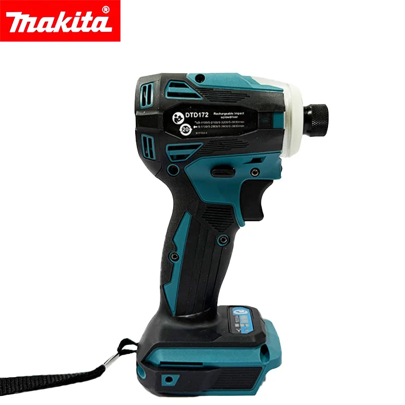 2026 New Makita DTD172 18V Brushless Cordless Impact Driver, Wireless Electric Screwdriver Rechargeable Hand Drill