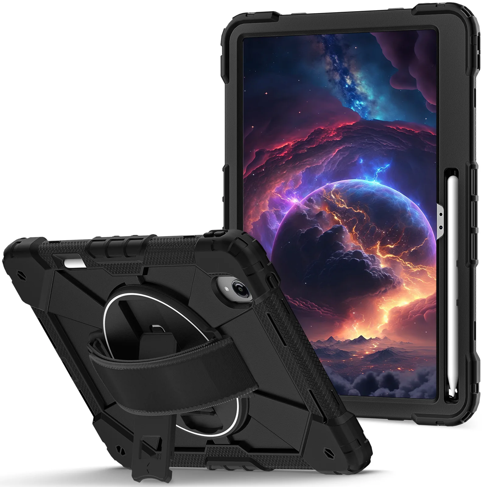 Rotation Stand Case For Lenovo Idea Tab Pro Gen 2 TB390 Xiaoxin Pro 13 GT Case Pencil Slot Heavy Duty Shockproof Thick Cover