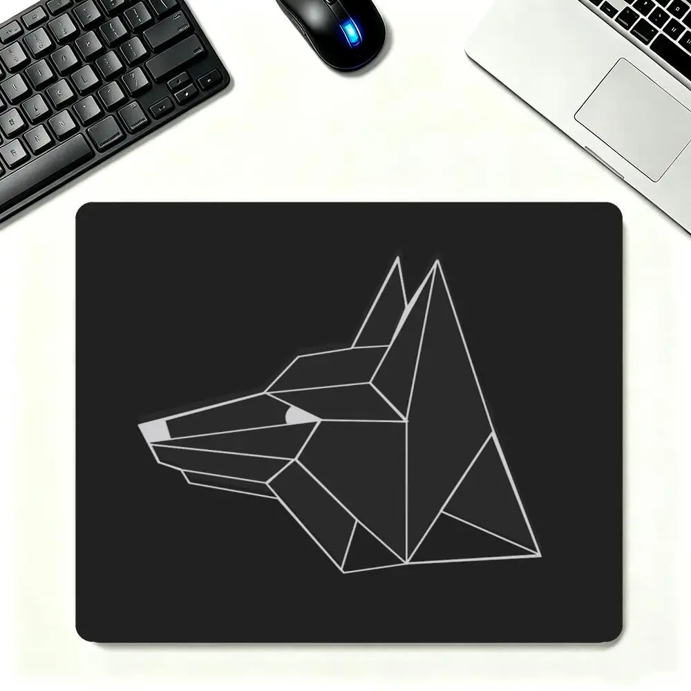 Minimal Geometric Wire Art Animal Playmat Large Size Mouse Pads For Games Office Desktop Laptop Keyboard Accessories