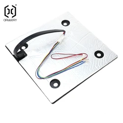 Artillery Sidewinder SW-X2 Heatbed/HotBed Silicone Assembly with Flatline Connection Cord &Insulation Foam 3d Printer Accessorie