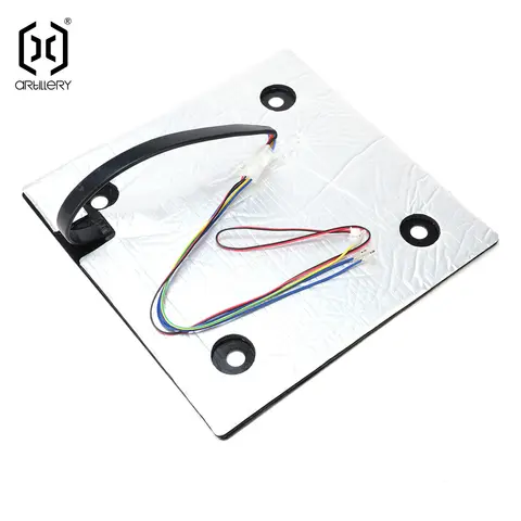 Artillery Sidewinder SW-X2 Heatbed/HotBed Conjunto de silicona con cable de conexión de línea plana y accesorios de impresora 3d de espuma aislante