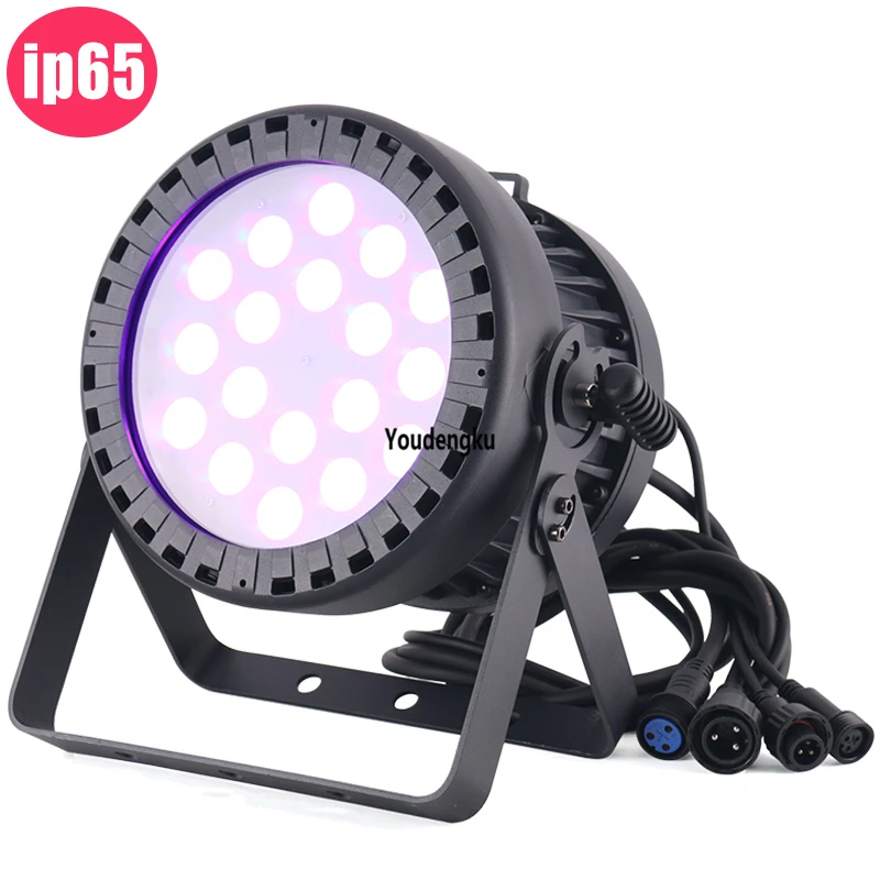 

8 pieces 18x15w 5in1 rgbwa led par outdoor waterproof led par light