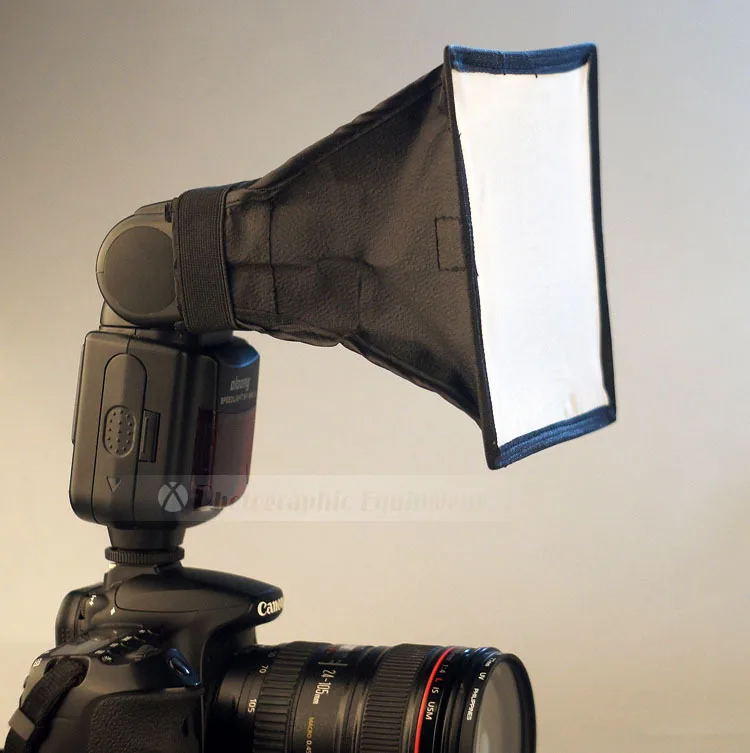 Universal Camera Flash Diffuser Softbox 15x17cm for Godox Yongnuo YN-560 III 430EX 580EX II 600EX-RT SB600 SB800 Speedlight