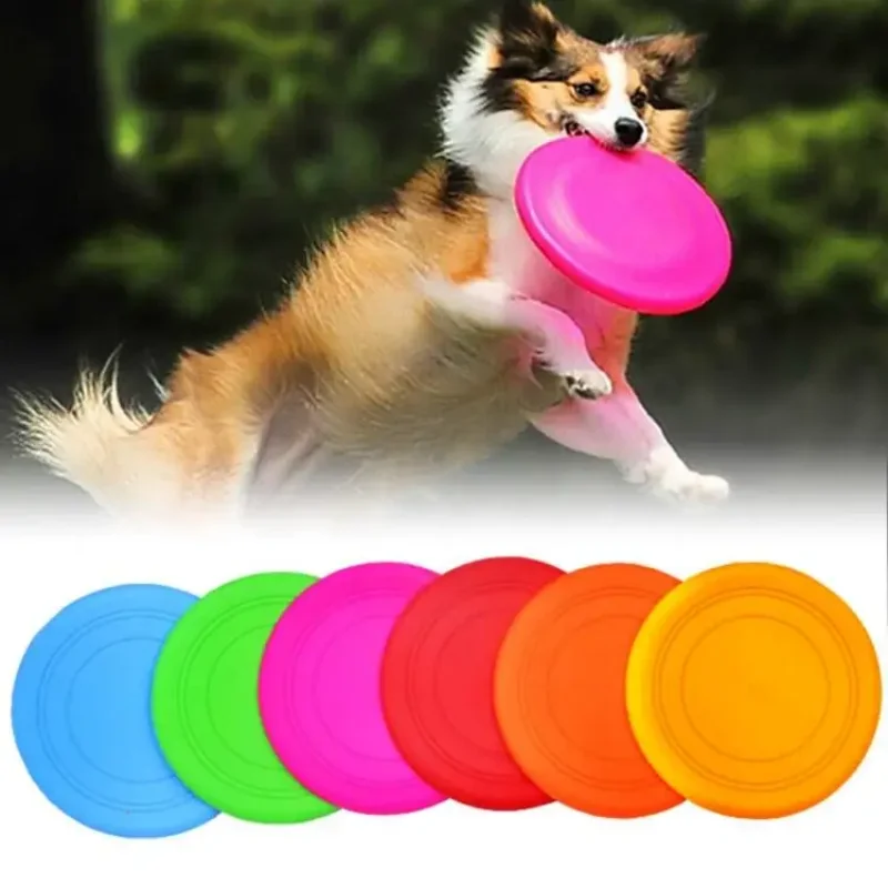 Flying Disc Dog Training Toy - Прочный, устойчивый к разрывам летающий диск