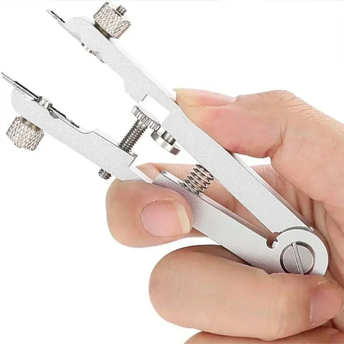 Watch Spring Bar Pliers Tool Kit with Tweezer Strap Removal Screw Adjustment Watch Repair Module Watchmaker's Tool Set image 6