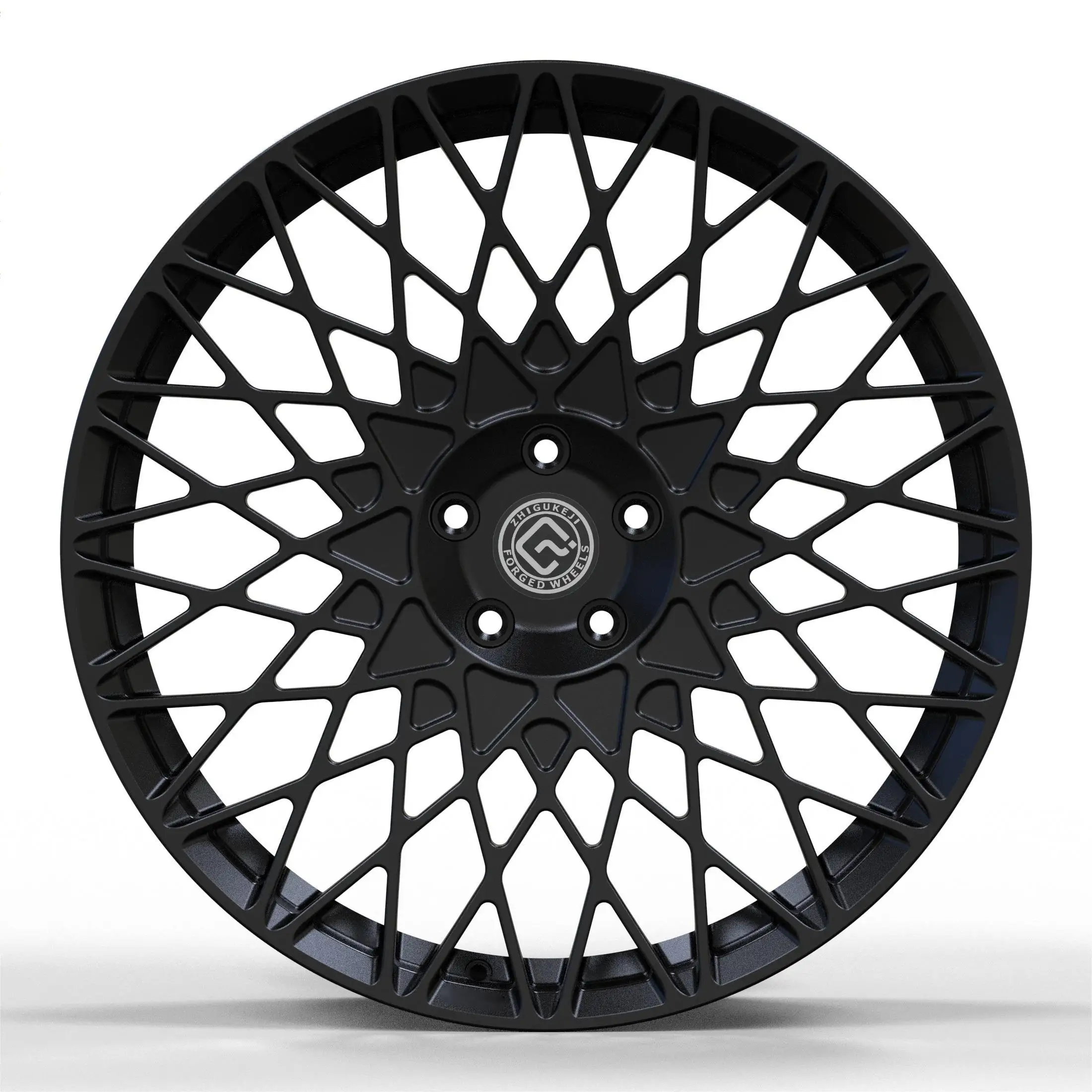 

Ultra Lightweight Mesh Forged Wheel | Honeycomb Multi-Spoke 6061-T6 Monoblock Rim | Matte Black Performance Design