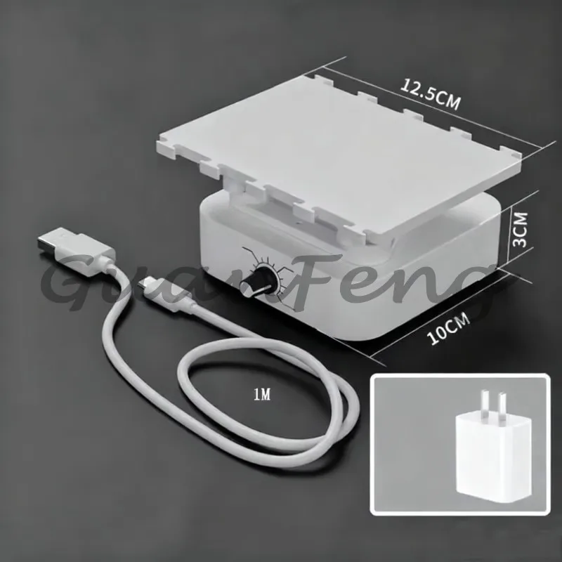 Micro Desktop Laboratory Orbital Shaker 360 Degree Rotation 30-120RPM Variable Speed C Type Sample Mixing Equipment