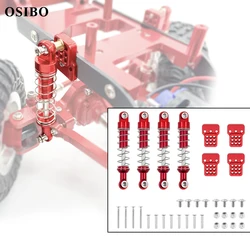 Amortisseur en métal avec siège arc-en-ciel, pièces de mise à niveau pour MN D90 MN-90 MN99S et WPL C14 C24 C34 RC, pièces de rechange de voiture