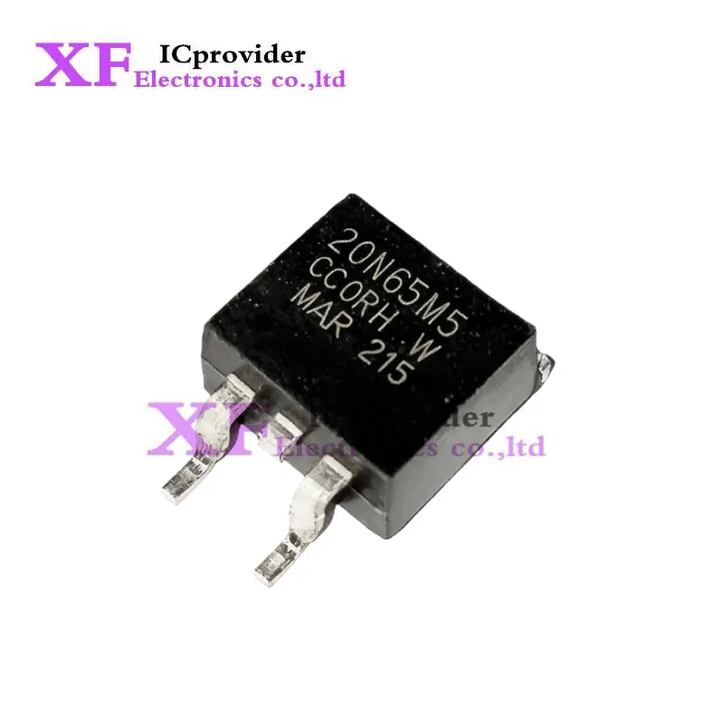 5pcs 20N65M5 STB20N65M5  650V 18A