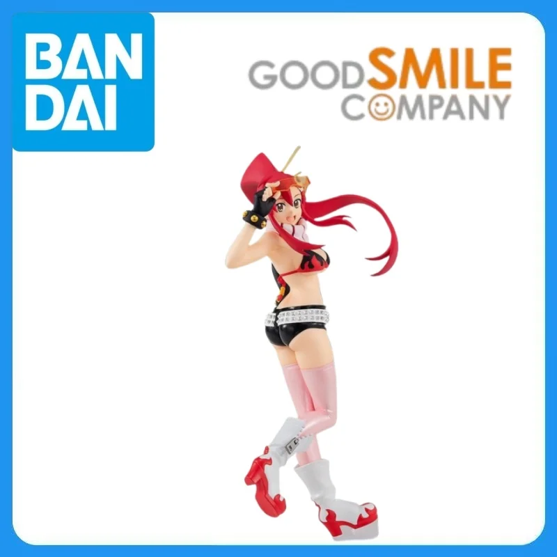 En stock: Figura de anime original de Good Smile Company, Tengen Toppa Gurren-Lagann Yoko Littner Pop Up Parade, modelo de kit de garaje, juguetes.