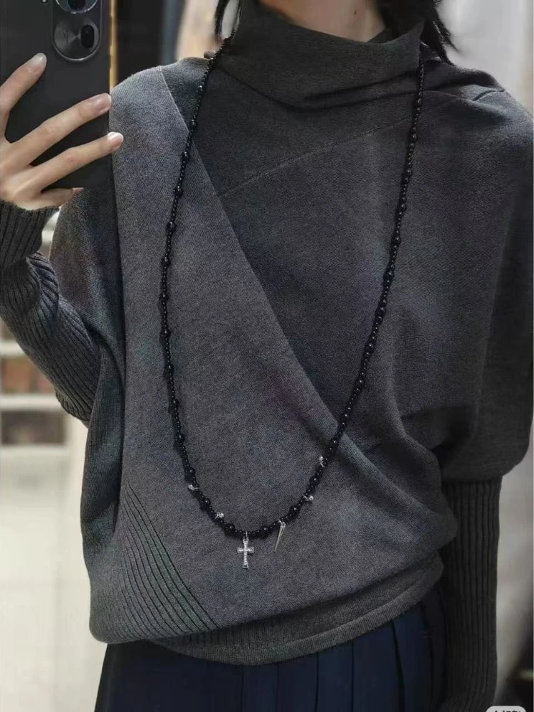 Suéteres elegantes de punto de - Women'S Y2K Fashion Aesthetic reseña y precio
