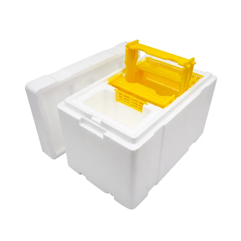 1Pc Beehive Beekeeping Box Foam Bee Breeding Box Queen King Bee Hives Boxes Pollination Bee House Beekeeping Case Equipment