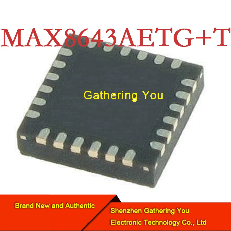 

MAX8643AETG+T QFN Импульсный регулятор Совершенно новый, аутентичный