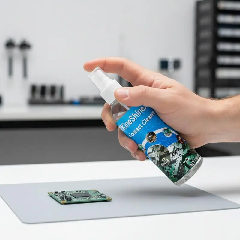 130ml Precision Electronic Cleaner Spray – Fast Drying & No Residue Solution for PC Motherboard & Laptop Troubleshooting