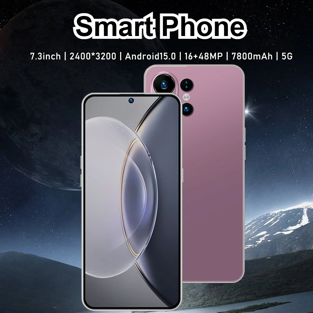 Neues C27 Ultra Smartphone Android 5G 7,3HD 22G+2TB Smart Mobiltelefon Dual-SIM 7800mAh Entsperrtes Handy 48MP Globale Version Telefone – Detail 4
