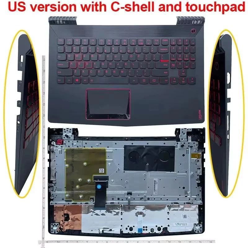 Laptop NEW Shell For Legion R720 Y520-15IKB R720-15IKB R720-15IKBN R520 Palmrest Upper Case keyboard