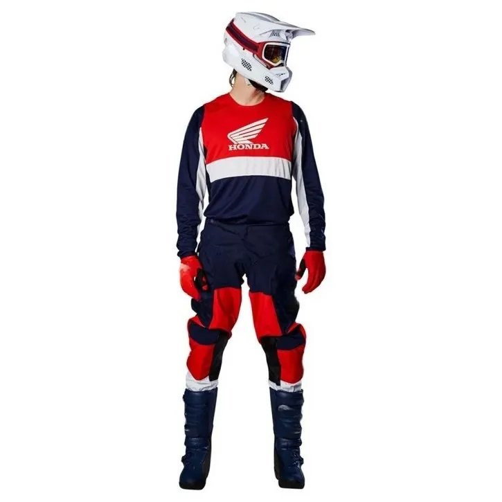

2026 Motocross Honda Jersey and Pants for Kids Set The Motocross Endurance Gear Combination Off-road Men and Women's Racing Suit