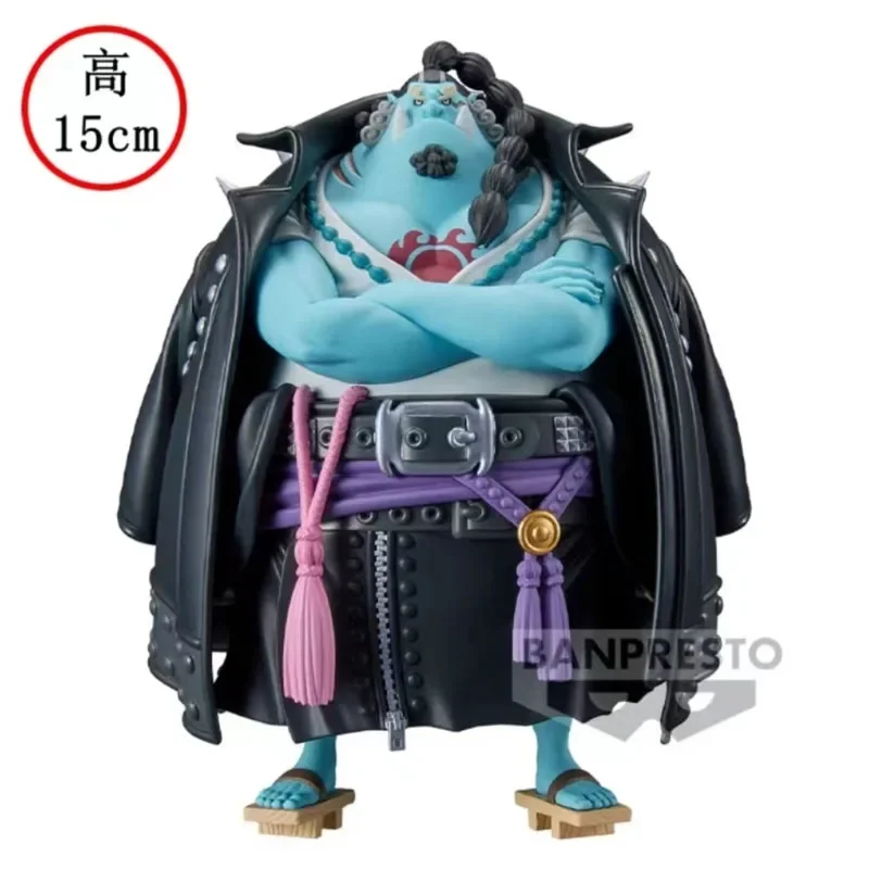 BANDAI-Action Figure Anime Original, DXF BROOK Robin Jinbe Red Film, Brinquedos para Meninos e Meninas, Modelo de Natal para Crianças, 1 Pc