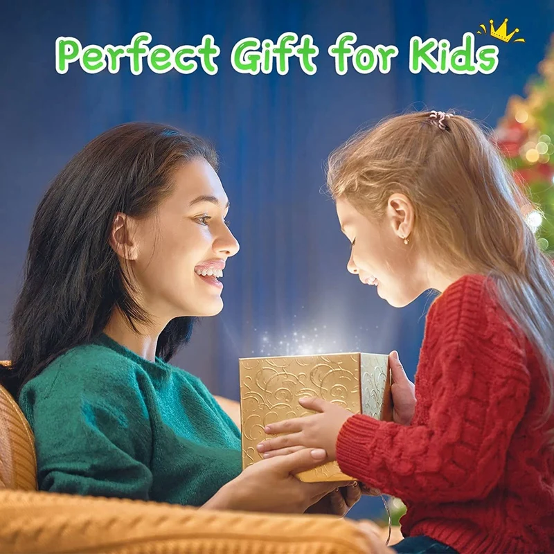 Lua rotativa e estrela noite luz projetor, luz do quarto das crianças, presentes de festa e aniversário, preto